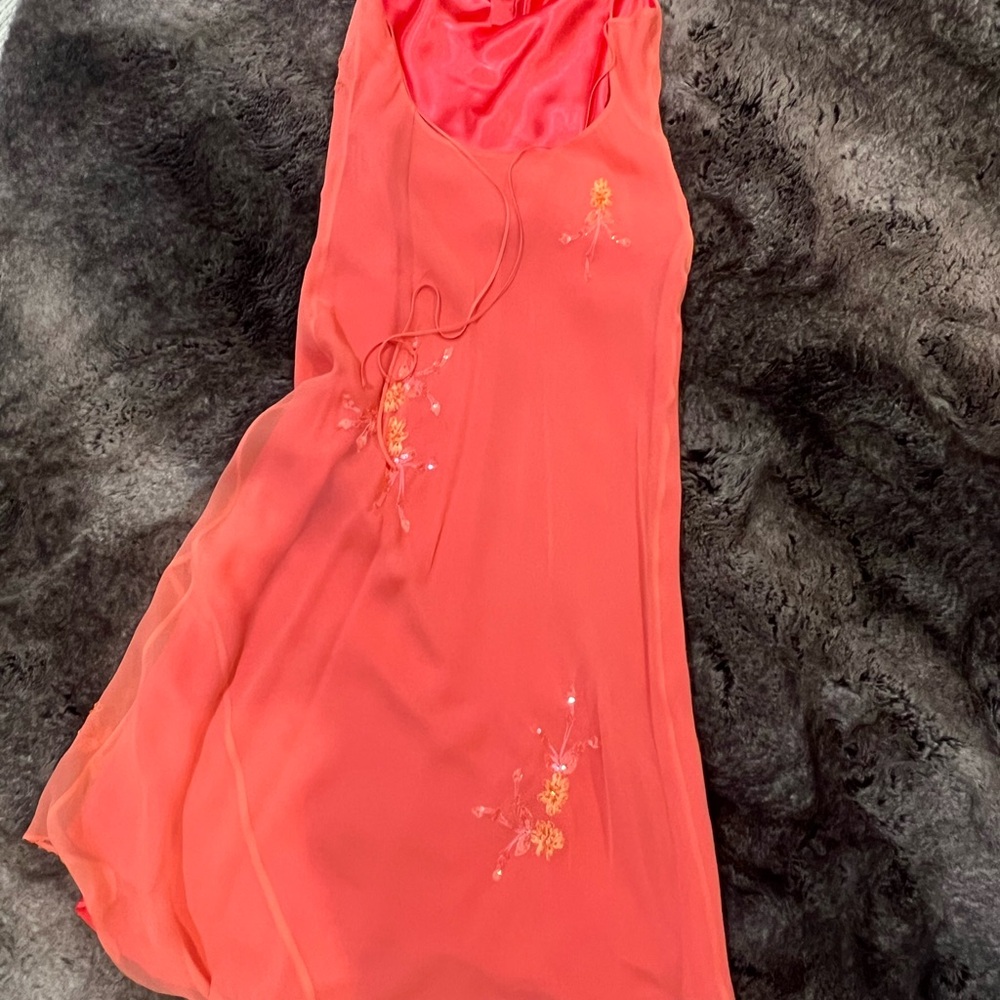 Laundry By Shelli Segal Coral Midi Dress - Picture 4 of 6